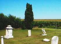 Burns Cemetery Before