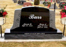 L Burr Monument (Jet Black)